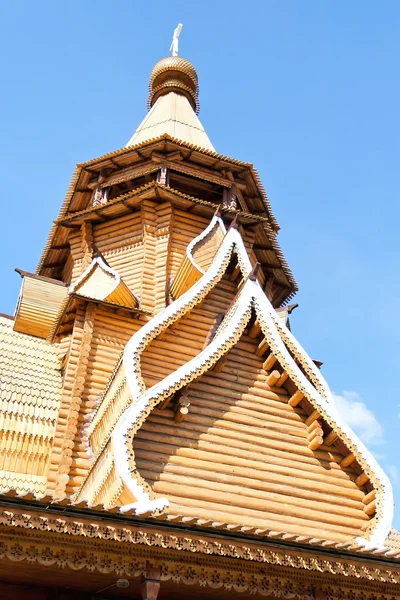 stock image Wooden chapel, Izmailovsky Kremlin