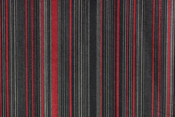 Textura de tecido gra listrado vermelho — Fotografia de Stock