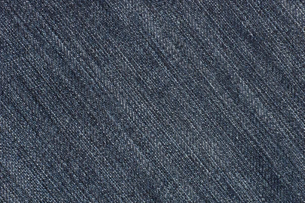 Blå jeans denim tyg textur (diagonalt) — Stockfoto