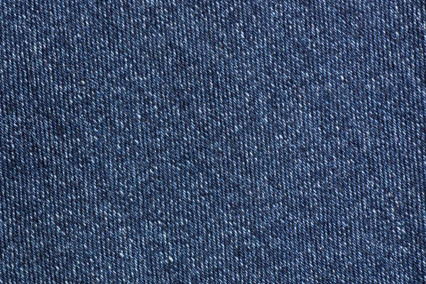 Blå jeans denim tyg textur (diagonalt) — Stockfoto