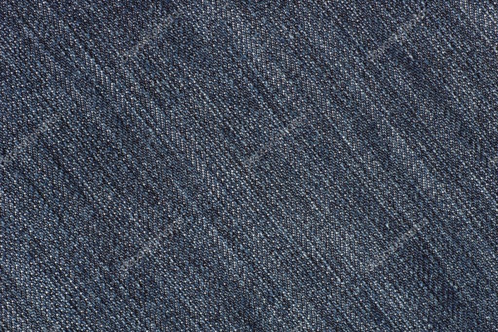 Blue jeans denim fabric texture (diagonal) — Stock Photo © MikeNG #9684888