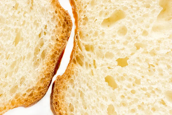 Cruste de pâine albă — Fotografie, imagine de stoc