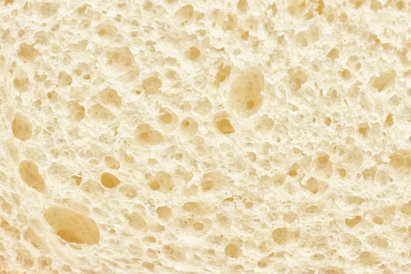 Pâine albă textură felie — Fotografie, imagine de stoc