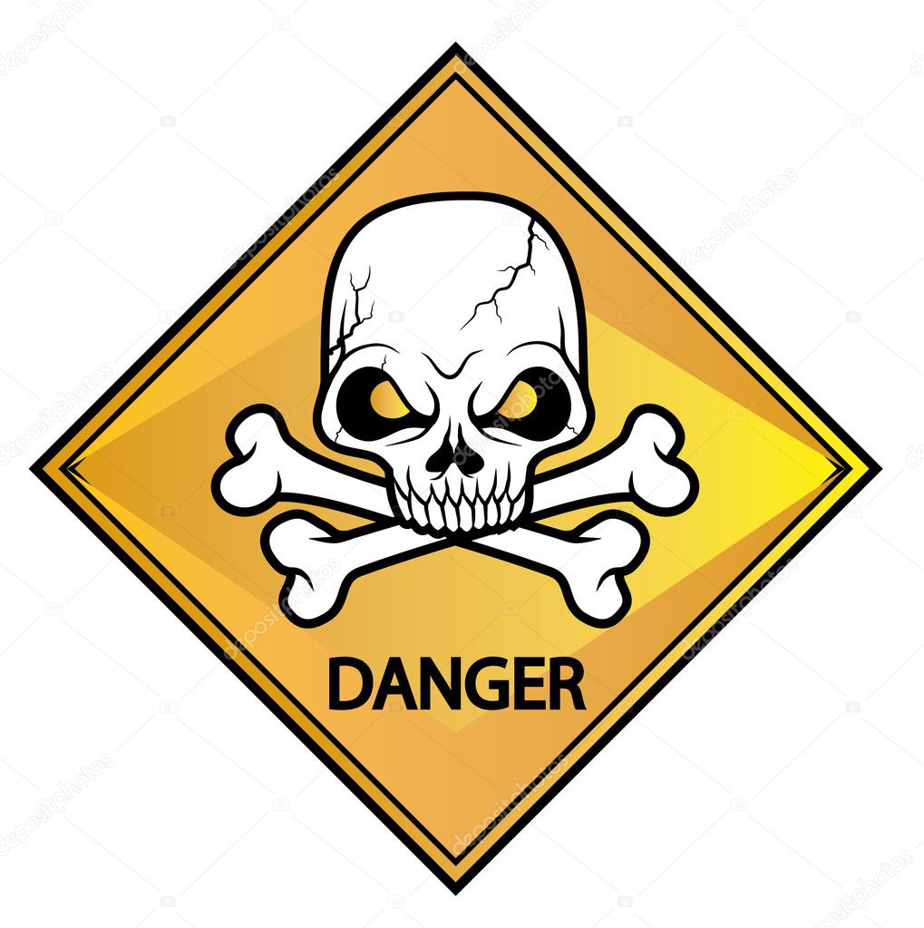 Skull sign danger