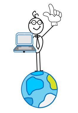 İş adamı ve dünya