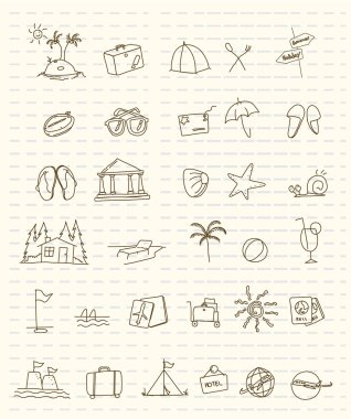 32 yaz tatili simgesi