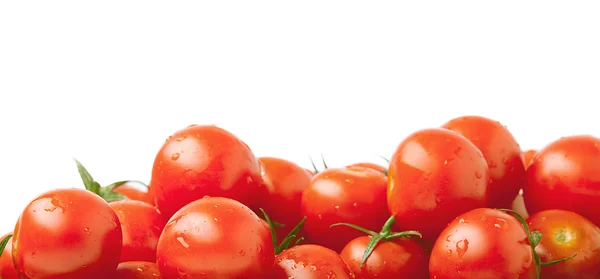 Tło z pomidorkami — Zdjęcie stockowe