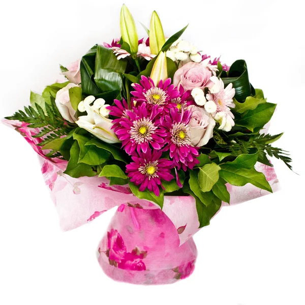 Rózsaszín virágcsokor Stock Fotó