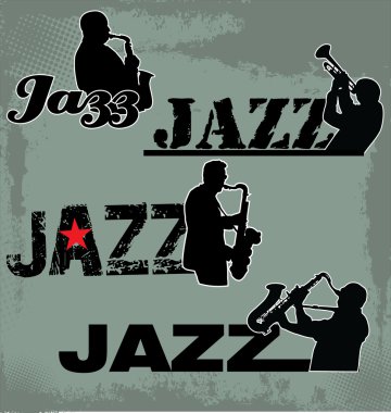 Jazz Music background clipart