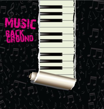 Jazz Music background clipart