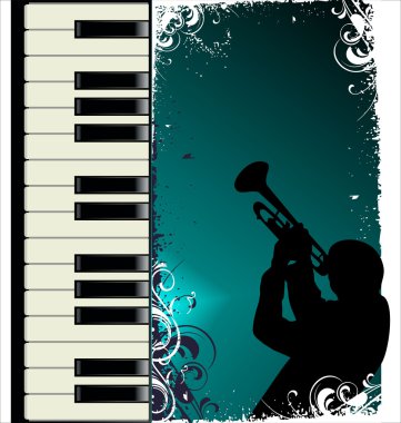 Music background clipart