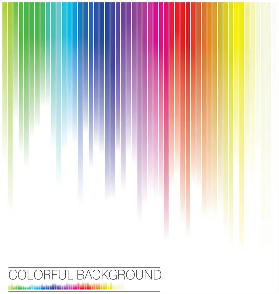 Fondo de colores de arco iris abstracto — Vector de stock