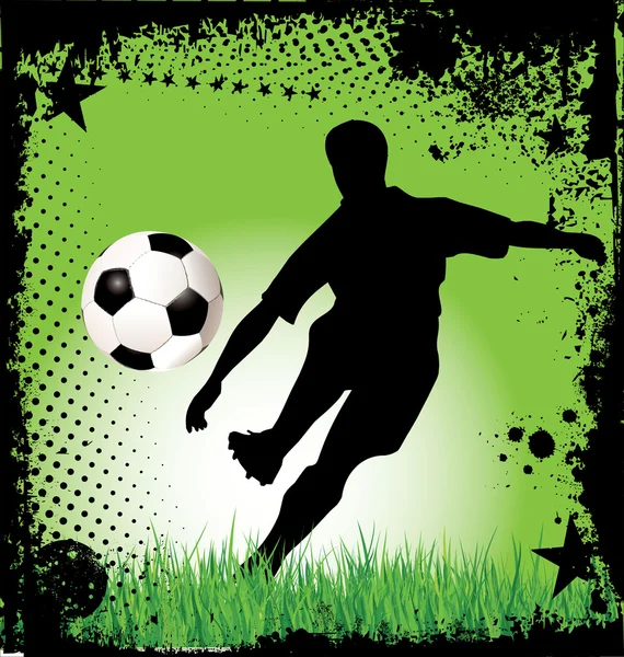 Футбол - футбольний фон — стоковий вектор
