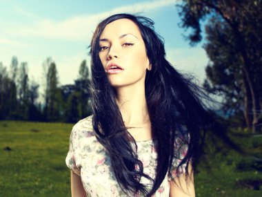 Bayan çiçek çayır