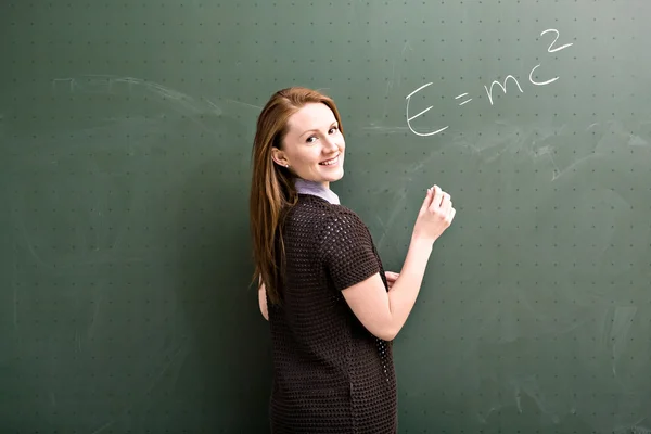 Kvindelig lærer - Stock-foto