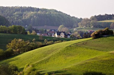 coburg yakınındaki kırsal lansdscape