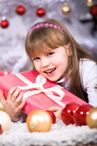 Ragazza di Natale — Foto Stock