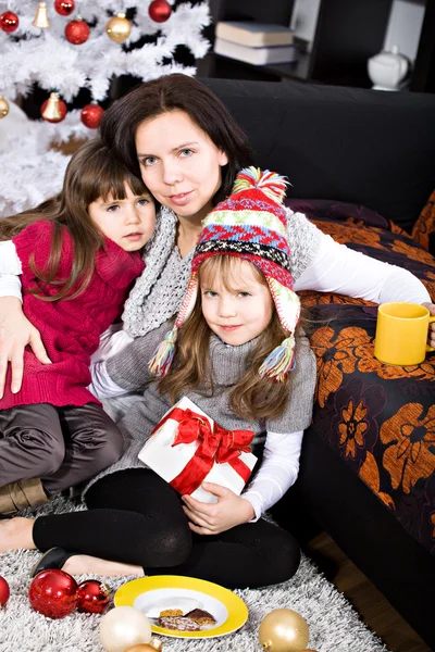 クリスマスの女の子 — ストック写真