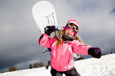 Snowboard.