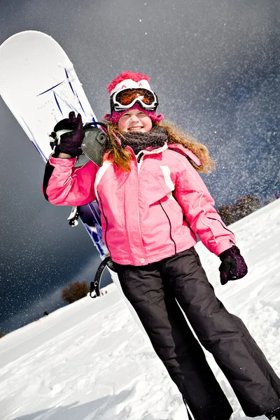 Snowboarden — Stockfoto