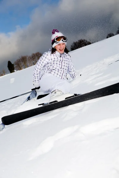 Ski alpin — Zdjęcie stockowe