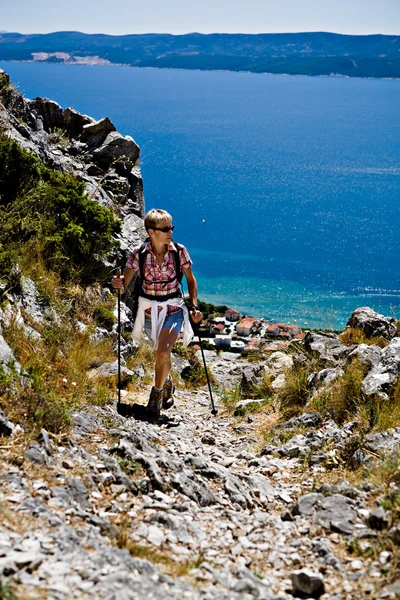 Adriyatik hiking — Stok fotoğraf