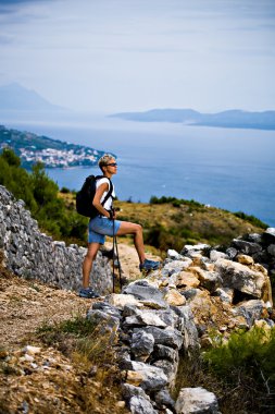 tepeye kadar yürüyüş