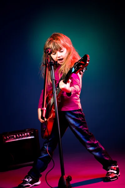Rock and Roll girl — Stock Photo, Image