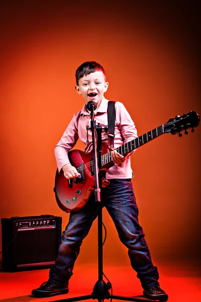 Rock and Roll boy — Stock Photo, Image