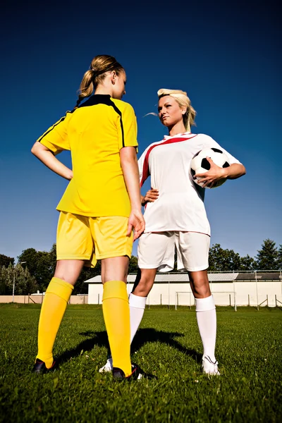 Chicas de fútbol —  Fotos de Stock