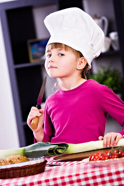 Malý kuchař — Stock fotografie