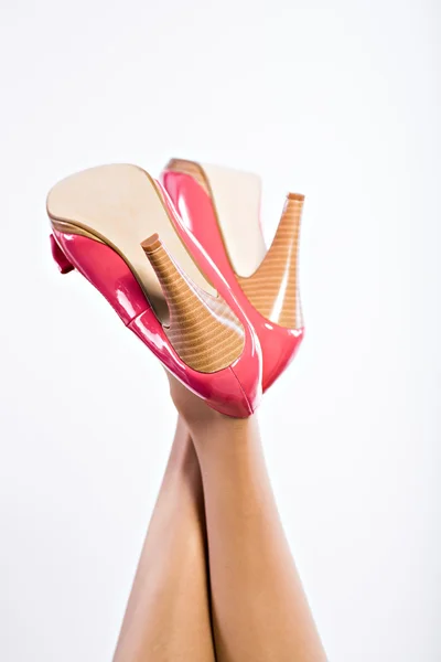 Magas sarkú cipő — Stock Fotó
