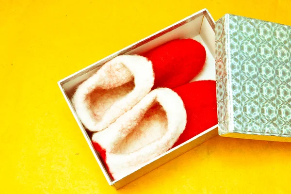Christmas shoes — Stock Photo, Image