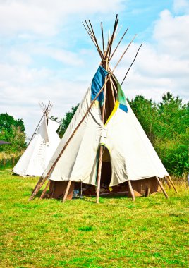 Wigwams clipart