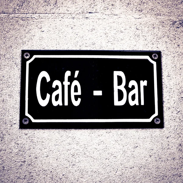 Cafe-Bar — Stockfoto