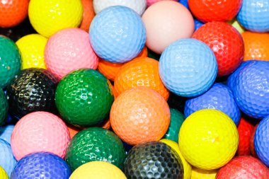 Golf balls clipart