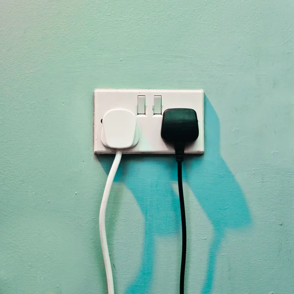 Electric plugs — Stock Photo, Image