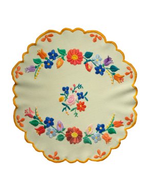 Hungarian embroidery clipart