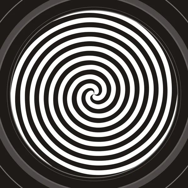 Hypnotische Spirale — Stockvektor