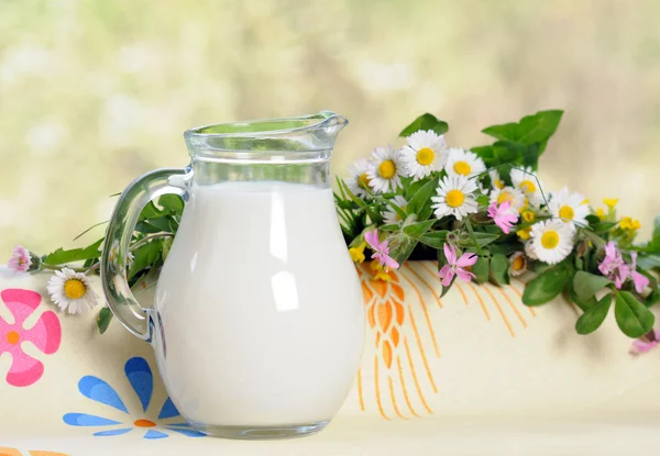Milk jug — Stock Photo, Image