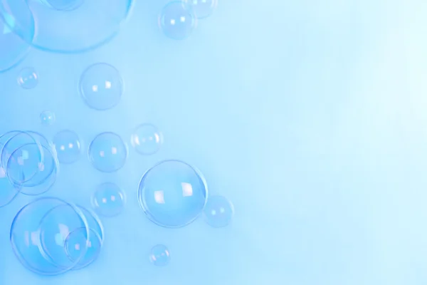Kék buborékok — Stock Fotó