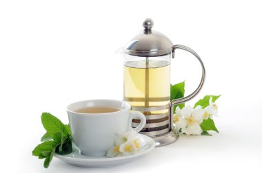 Jasmine tea clipart