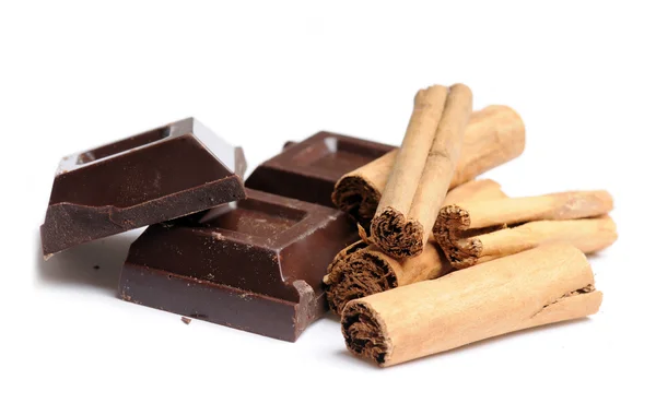 stock image Cinnamon with chocolate