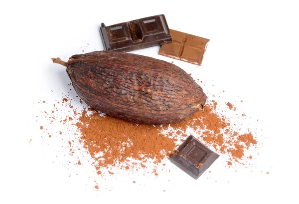 Cacao y chocolate —  Fotos de Stock