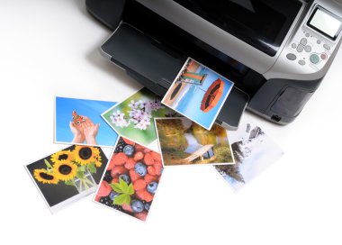 Printed photos clipart