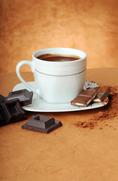 Cup of chocolate — Stock Photo, Image
