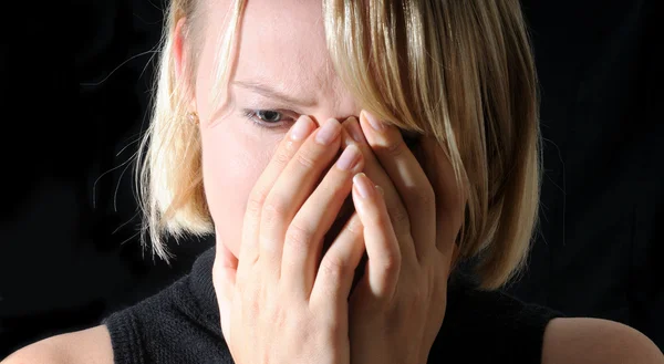 Femeia plângând — Fotografie, imagine de stoc