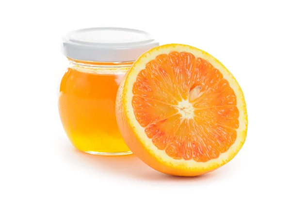 Апельсин и мармелад — стоковое фото
