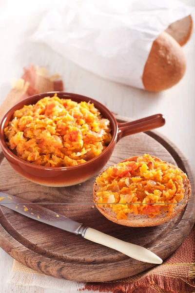 stock image Roasted pumpkin