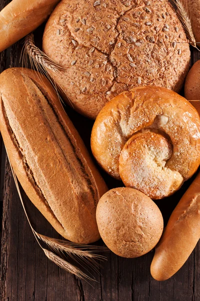 Variedade de pão — Fotografia de Stock